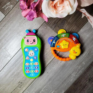 Vtech and CoComelon Baby Toy Bundle 2 Pieces EUC